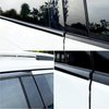 16Ft Glossy Black Automotive Car Exterior and Interior Molding Trim Universal Bumper Window Door Body Side Decorative Strip Scratch-Proof (1 inch (25mm))