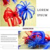 Haomye Pom Pom Headbands Tinsel Ponytail Hairbands Cute Head Bopper Glitter Costume Hair Hoop for Birthday Christmas Party 2PCS (S-C)