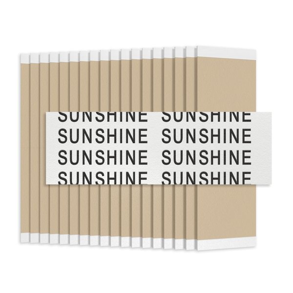 Sunshine Tape Sunshine Hairpiece Wig Tape (36 Pieces) Double Sided Adhesive Tape for Toupee Lace Front Wig Strong Hold Waterproof Strips