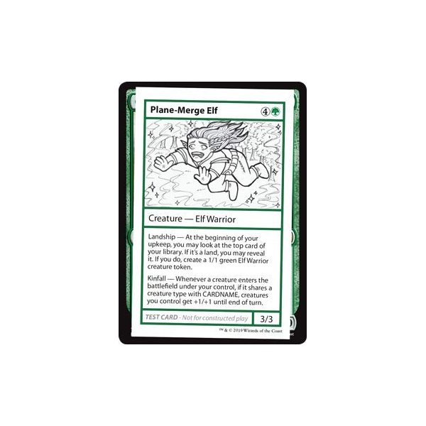 Magic: The Gathering - Plane-Merge Elf - Mystery Booster