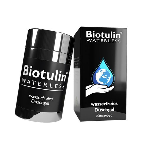 Waterless shower gel, 70 grams, 2.47 oz, Compatible with Biotulin