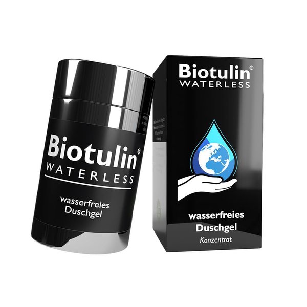 Waterless shower gel, 70 grams, 2.47 oz, Compatible with Biotulin