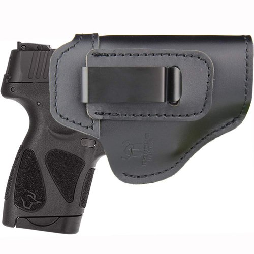 IWB Leather Holster for Inside Waistband Concealed Carry Fits:Taurus G2C G3C / G2S / TH9c TH40c COMPACT / PT111 MILLENNIUM G2 / 709 740 SLIM or Similar Sized Pistols