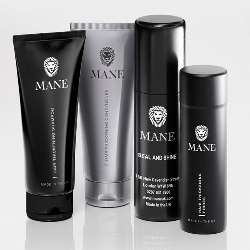 Mane Hair Building Fibers Travel Pack (Black)