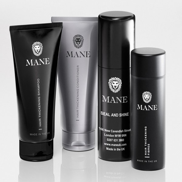 Mane Hair Building Fibers Travel Pack (Black)