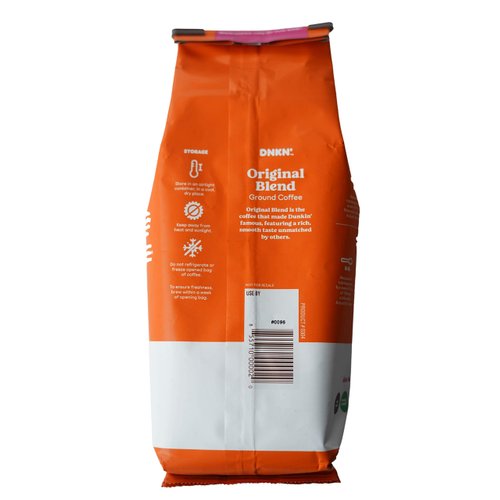 Dunkin' Donuts Ground Coffee 1 LB. Bag Multi Pack (Orriginal, Two Pack)