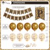 Pirese Cheetah Happy Birthday Banner, Cheetah Birthday Decorations, Leopard Party Decorations, Animal Birthday Party Decorations | Safari Party Decorations | Leopard Party Supplies, Animal Print Party
