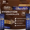 NatureWorks HydroMATE Electrolyte Powder Packets Drink Mix Low Sugar Hydration Accelerator Fast Recovery with Vitamin C Chocolate 30 Count