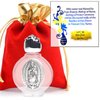 Holy Water Pope Francis Vial ✞ Pope Blessed Portable Bottle ✞ The Only Authentic Certified Holy Water Font Online ✞ Vatican Direct Baptism Wedding Christian Catholic God Jesus Religious (PopeMary)