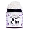 Deep Moisture LAVENDER Body Butter for Dry Skin Relief | with Raw Shea Butter | Body Cream for Women | No Artificial Fragrances | 8 oz