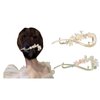 Yonchic 2-Piece Metal Hair Barrettes Clips, Simple Retro Style Flower Hair Clip, Non Slip Elegant Hair Claw for Thin/Medium Thick Hair, Trendy Multiple Shapes Aesthetic Hair Accessories