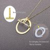 1Pc Silver Brooch Converters Pins Converters Brooch Pendant Converters Copper Material Pin to Pendant Converters for Brooch and Pin, Jewelry Findings