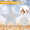 8 Pieces Crystal Car Stickers Bling Rhinestone Star Decals Self-Adhesive Car Stickers Auto Emblem Decals Stickers Decoration for Cars Bumper Window Laptops Luggage