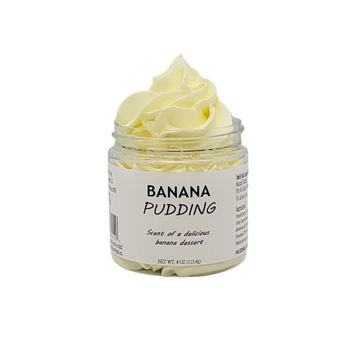 smelly kids company Whipped Soap- Kid Friendly Cream Body Wash| Hand Wash| Shave Butter | cruelty free| 4oz (Banana Pudding)