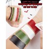 EBANKU 4Colors Face Body Paint Stick Oil, White Eye Black Sticks for Sports, Cream Skeleton Joker Mime Foundation Makeup, Face Painting Kit for Christmas SFX Cosplay Costume Party