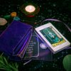 Joyadora Tarot Cards for Beginners - Tarot Deck -Tarot Cards with Meanings On Them - Includes Tarot Wrap for Deck Storage