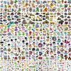 60 Sheets 999+ Groovy Cartoon Temporary Tattoos For Kids Boys Girls, Construction Excavator Cars Dinosaur Space Pirate Shark Animal Fake Tattoo Sticker, Goodie Bags Stuffers Birthday Party Supplies