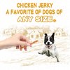 PAWUP Chicken Jerky Strips Dog Treats, Training Treats for Dogs w/Taurine, Low Fat, Natural Chicken Jerky Cuts, 12.5 oz