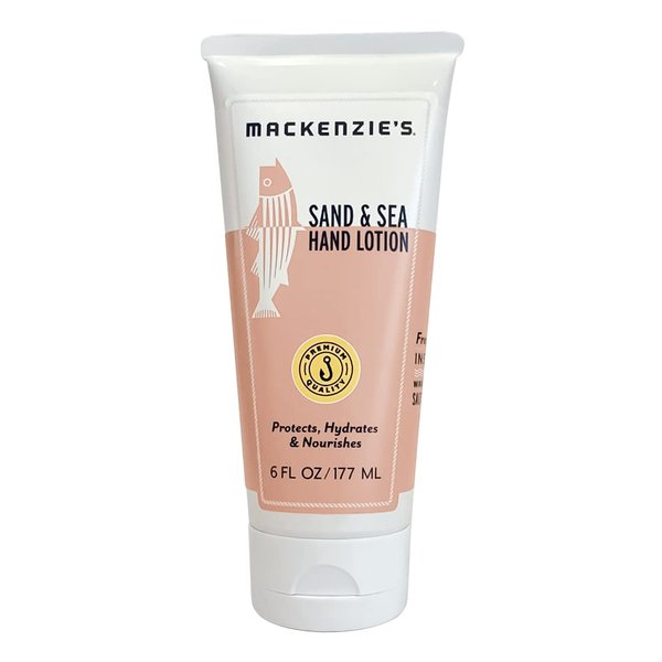 MACKENZIE'S Sand & Sea Lotion 6 oz - Gifts for Fishermen - Gifts for Men - Gifts for Women - Gifts for Ocean Lovers - Moisturizing - Hand Lotion - Body Lotion