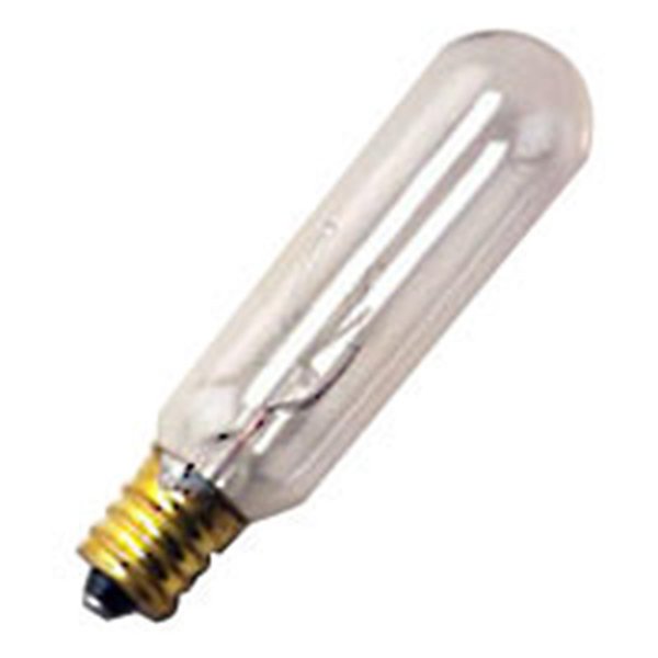 12 Qty. Halco 15W T6 CL Candelabra 145V Halco T6CL15/145V 15w 145v Incandescent Clear Lamp Bulb