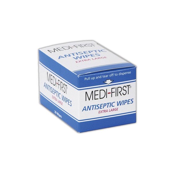 MAGID Medi-First Anitseptic Wipes - Wipe is 5" x 7" Unfolded