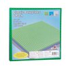 Apostrophe Games Building Blocks Base Plates Compatible with All Major Brands – (6-Pack - 2 Green, 2 Blue, 2 Gray) 10-1/16" x 10-1/16" Inches Baseplate for Building Bricks – Durable and Sturdy