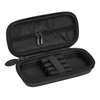 Casemaster Warden 3 Dart Case, Holds Extra Accessories, Tips, Shafts and Flights, Compatible with Steel Tip and Soft Tip Darts, Impact & Water Resistant TacTech Shell, Black Zipper