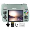 RG405M Pocket Retro Game Handheld Game Console Unisoc Tiger T618 CPU, 4-inch IPS Touch Screen Built-in 4500 mAH Battery 128G TF Card Pre-loaded 3172 Games Compatible with 5G WIFI and Bluetooth 5.0
