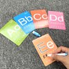 ABC Letter Flash Cards for Toddlers with 5 Dry Erase Pens, Preschool Learning Toys Alphabet Memory Game, 36PCS Double-side Flashcards,Letter Enlightenment, Early Education Flashcards for Kids Ages 1-5