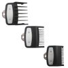 USonline911 Upgraded Guard Guide Clipper Comb for All Wahl Clippers Easy to Attach 3 Pack of Replacement Guards for Professional Hair Clippers, Perfect for Safe Grooming and Custom Styling