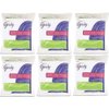Goody 10464 Durable And Elastic Shower Cap (Pack of 6), Sized To Accommodate Any Hair Length