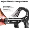 FLYFE Grip Strength Trainer Kit (5 Pack), Forearm Strengthener, Hand Squeezer Adjustable Resistance, Finger Stretcher, Grip Ring, Relief Ball and Finger Exerciser for Men and Women, Injury Recovery