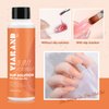 VIARAND Slip Solution Poly Gel 4oz, Anti-stick Poly Gel Nail Solutions with Gel Nail Brush, Glass Cup, Easy DIY Extension Poly Nail Gel