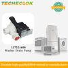 137221600 134051200 Washer Drain Pump by Techecook (365-DAYS WARRANTY) - Replacement for Kenmore Frigidaire Washing Machine - Replacement Part 137108100, 137151800, AP5684706, 134740500, PS7783938