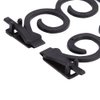 2Pcs/set Women Hair Braiding Tool Hair Twist Styling Clip Braider Roller Bun Maker DIY Hair Band Accessories Black