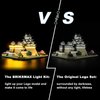 BRIKSMAX Led Lighting Kit for LEGO 21060 Himeji Castle - Compatible with Lego Architecture Building Set- Not Include Lego Set