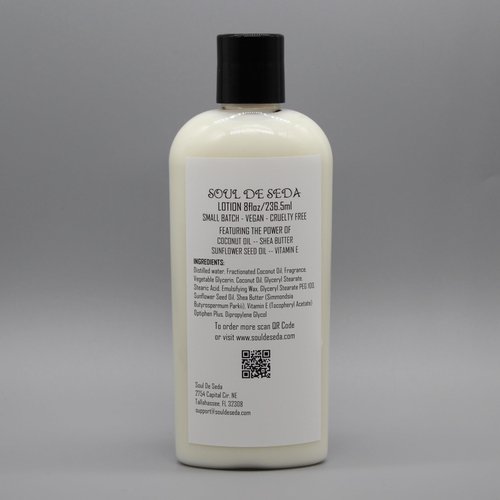 J's Playhouse Soul De Seda Lotion Garden Green Apple and Ginger Tea 8floz