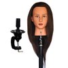 HairZtar Human Hair 18 - 20 " Mannequin Head Hairdresser Training Head Manikin Cosmetology Head (CORA+C (18"))