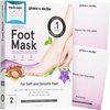 grace & stella Award-Winning Foot Peeling Mask - Foot Peel Masks (2 Pairs, Lavender) - Moisturizing Foot Masks That Remove Dead Skin, Exfoliating Foot Mask for Dry Cracked Feet, Feet Peeling Mask