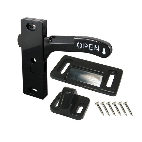 SPEP.com RV Screen Door Latch Kit with Screws - for Camper Motorhome or Travel Trailer (Right Hand)