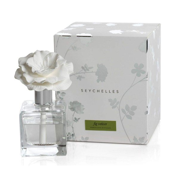 Zodax FIG VETIVER Seychelles Porcelain Diffuser