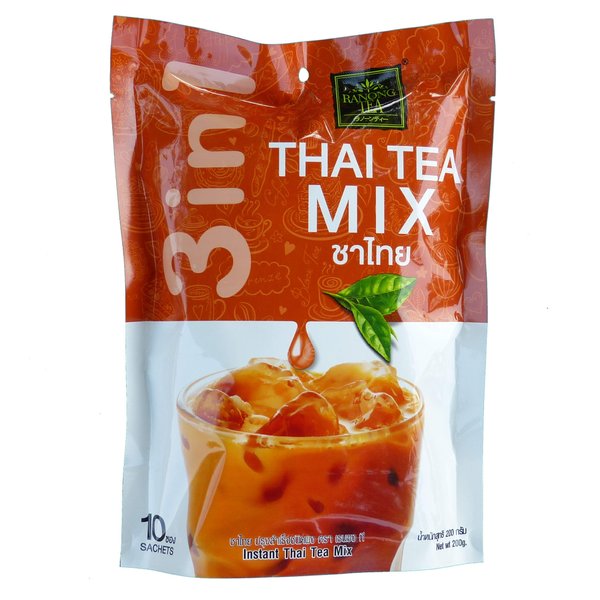 Ranong Tea Instant Thai Tea Mix 10 Sachets, 2 Pack