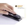 Bostitch Office B8 PowerCrown Travel & Desktop Stapler, 30 Sheet Capacity, Durable Metal, Black.