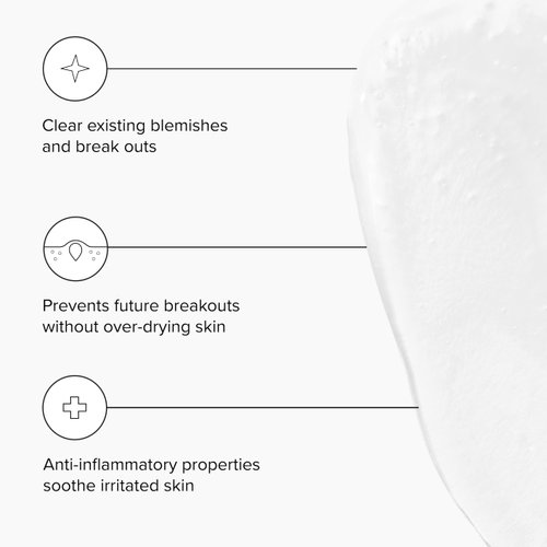 DRMTLGY Acne Cleanser - Oil-Free Salicylic Acid Cleanser & Face Wash for Acne Prone Skin