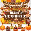 Friendsgiving Party Decorations Thanksgiving Party Decorations Thankful for You Banner Thanksgiving Backdrop Thanksgiving Balloons for Thanksgiving Decorations Friendsgiving Decorations