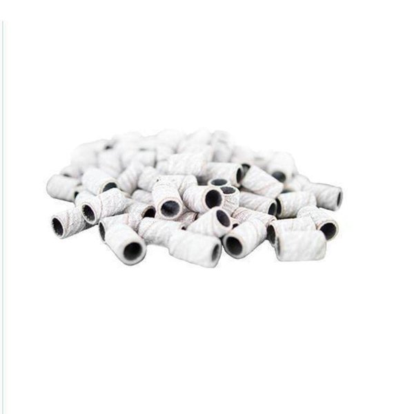 Medicool White Sanding Band (100/box) for Manicure and Pedicure Nail Drill | SBCW.100