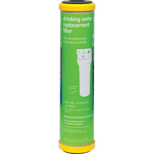 GE FXULC Drinking Water System Replacement Filter White, 9.00 x 2.00 x 2.00 inches