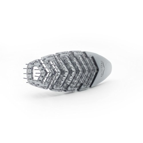 Phillips Brush Traveler - Travel Purse Sized Hair Brush Flexible Vented Brush Beaded Tip Nylon Bristles for Detangling & Anti Static