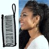 LAIYOHO 2pcs Banana Hair Clips, 30 Teeth Stretch Banana Clips, Lazy Hair Styling Tool for Thick Curly Hair