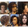 Hairginkgo 100% Human Hair Mannequin Head Hairdresser Training Head Manikin Cosmetology Doll Head (92092B0210)